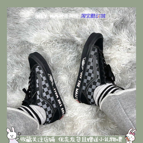 板鞋VANS板鞋反光系带