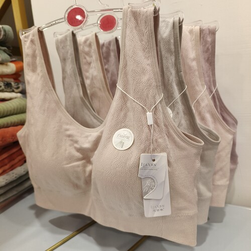 恋百年71036加肥加大天然乳胶固定杯内衣女宽肩美背透气裹胸71021