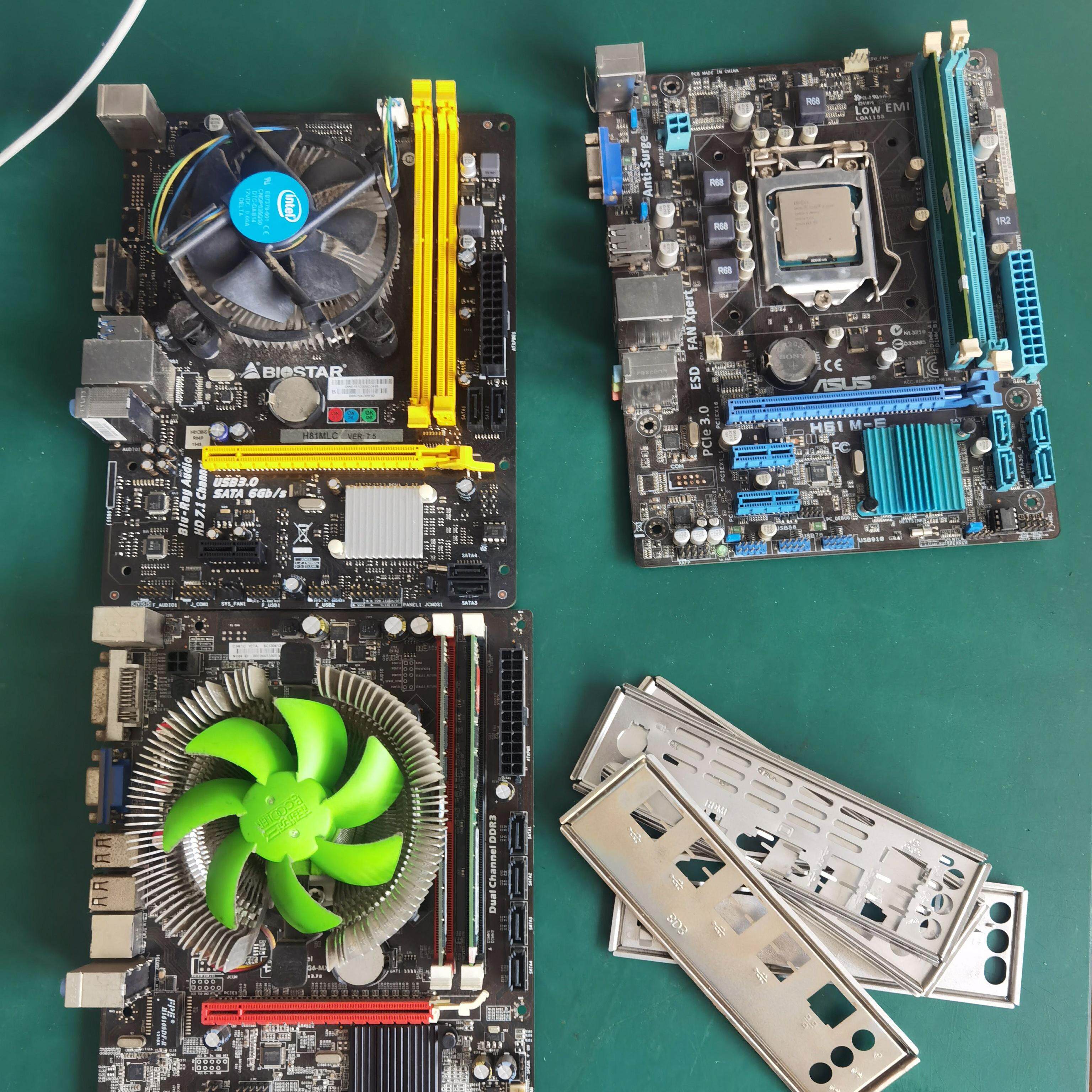 拆机i3 3220/H61主板 G3260/H81 4G内存CPU主板套装