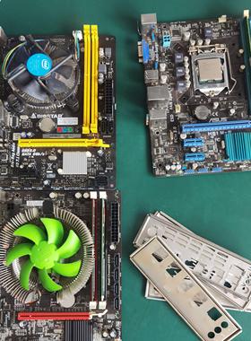 拆机i3 3220/H61主板 G3260/H81 4G内存CPU主板套装