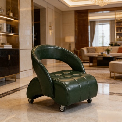 溜溜滑轮小板凳沙发凳靠背家用小凳子椅子意大利万向轮客厅小椅凳