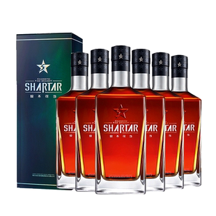 张裕白兰地新锐五星金奖白兰地40度500ml瓶/六瓶 洋酒 可乐桶调酒