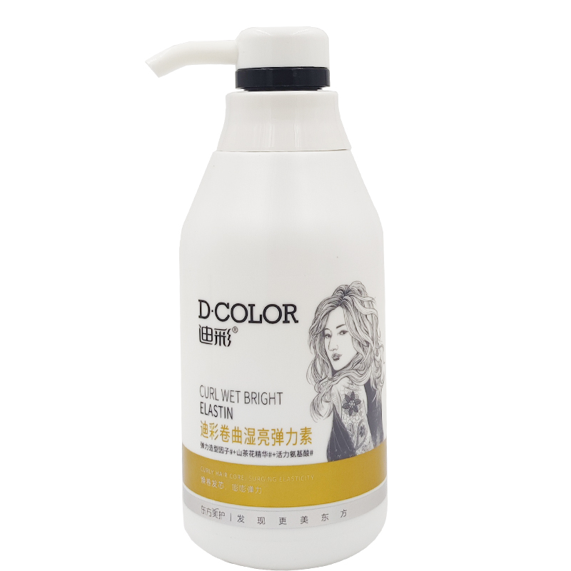 迪彩300g小卷定型毛躁护发弹力素