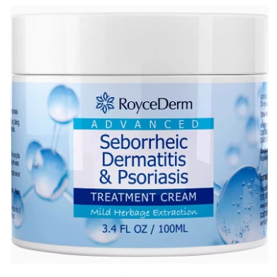 美国代购Roycederm Seborrheic Dermatitis Cream, Psoriasis Cre