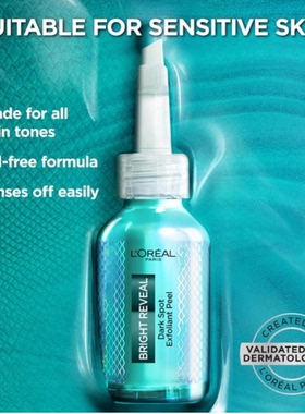 LOreal Paris Bright Reveal Dark Spot Exfoliant Peel, 25% A