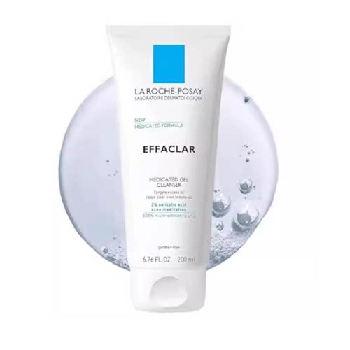 La Roche-Posay Effaclar Medicated Gel Facial Cleanser， Fo