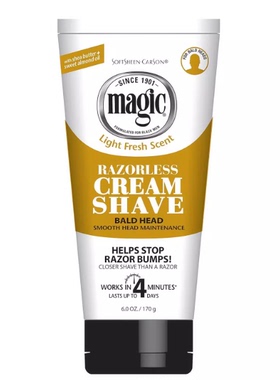 SoftSheen-Carson Magic Razorless Shaving Cream, 6 Oz