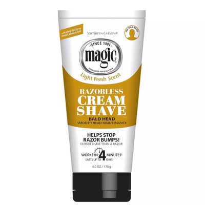 SoftSheen-Carson Magic Razorless Shaving Cream, 6 Oz