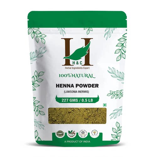 美国代购H&C 100% Natural and Pure Henna Powder/Lawsonia Iner