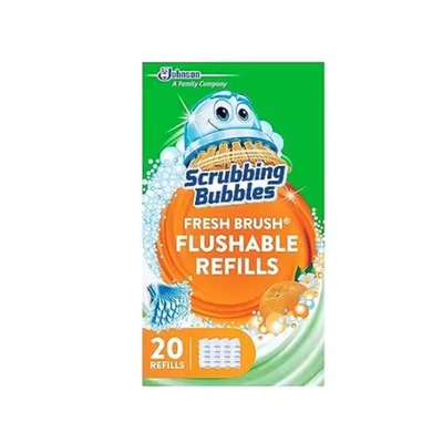 Scrubbing Bubbles Flushable Toilet Bowl Wand Cleaner Refi
