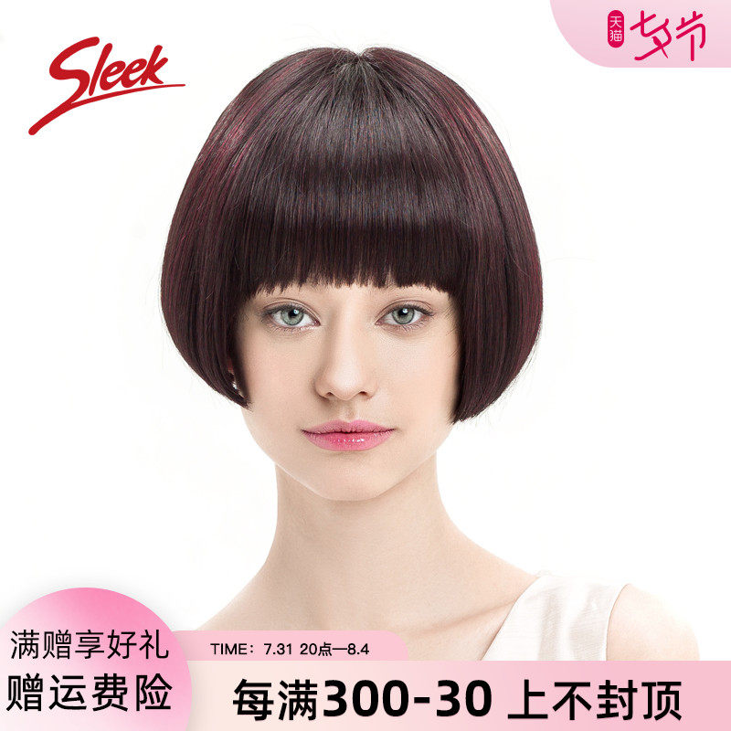 sleek假发女短发短直发波波头齐刘海韩式短发bobo头内扣时尚头套|ruв категории кондиционер для волос/парик, парик, весь парик - от Buy2taobao.com для оказания профессиональной услуги покупки агента Taobao