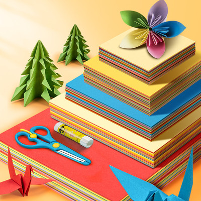 square origami paper color handmade materials儿童折纸正方形
