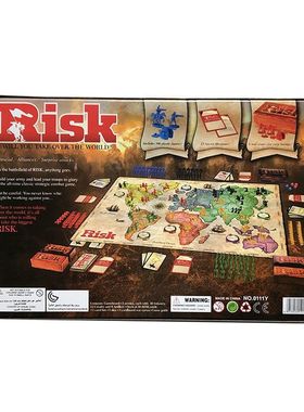 Risk Game大战役战国风云桌游Campaign英文版危机桌游卡牌