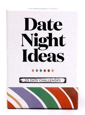 Date Night ideas 约会的点子 情侣刮刮乐 夫妻游戏卡片问答卡牌