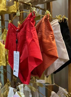 戴芝蒂新品中腰配套女士内裤简约纯色无痕提臀平角裤87503