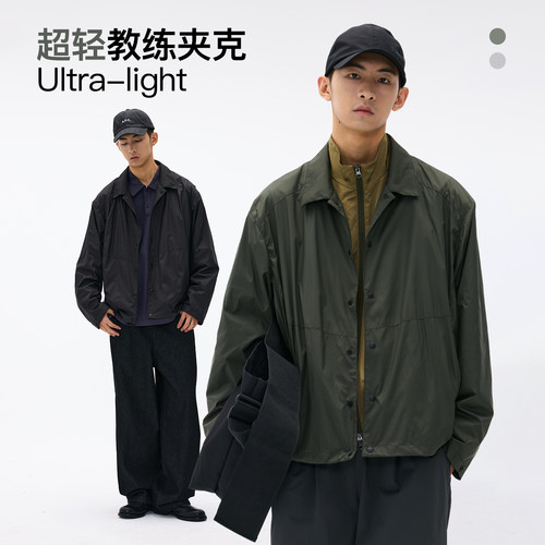 BENPANDA纯色翻领防泼水夹克