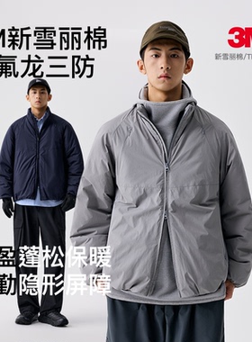 BENPANDA 三防3M新雪丽棉衣服轻薄防寒防泼水保暖冬季棉袄外套男