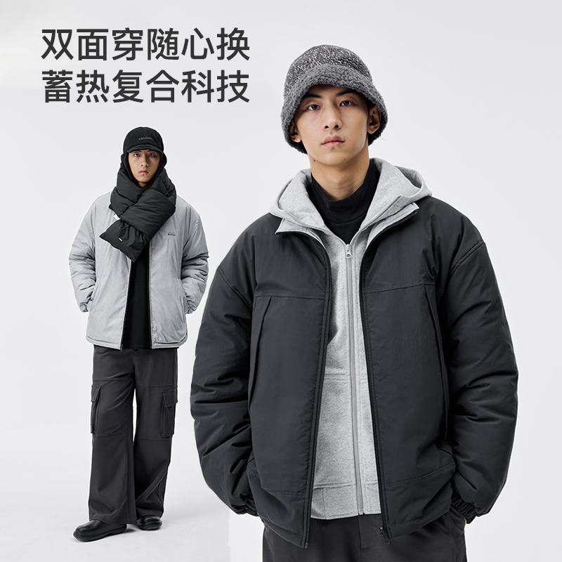 BENPANDA冬季双面穿立领棉衣