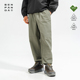 BENPANDA 宽松直筒松紧腰绿色 男束脚户外休闲裤 春秋季 三防伞兵裤