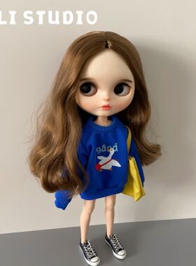 blythe小布娃娃衣服配件 ob24 ob26 ymy22 azone 孙东旭娜娜卫衣