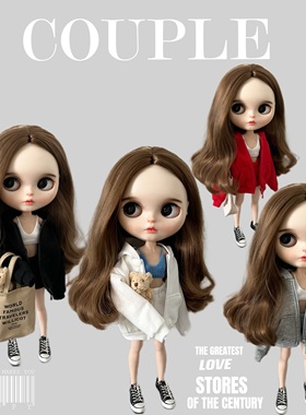 blythe小布娃娃衣服 ob24 26 27素体 pp fr azone19关节体娃衣