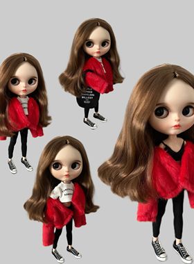 小布blythe娃衣 azone ob24 27梦凡素体 pp fr 娜娜换装娃娃衣服