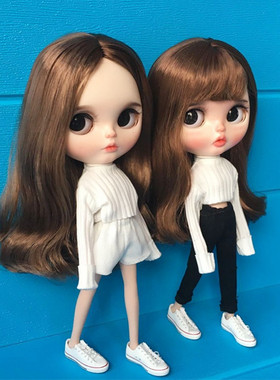 Blythe小布娃娃衣 19关节小布娃衣azone licca ob24ob27手工娃衣