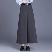 西装 高腰显瘦直筒裤 阔腿裤 新款 职业大脚九 女2026春季 品牌专柜时尚