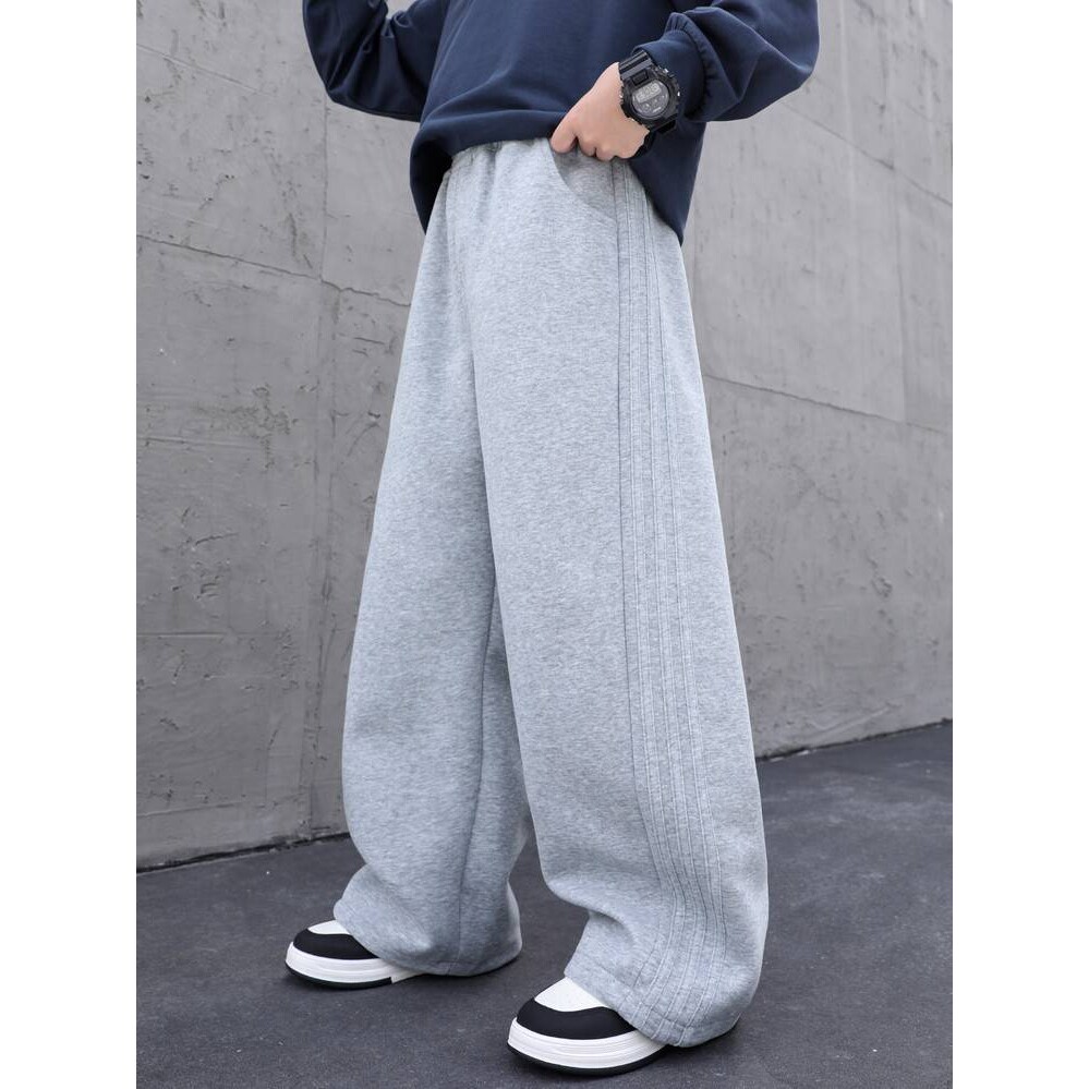 品牌专柜男童早春卫裤2026春款新款中大童时尚休闲宽松休闲百搭长