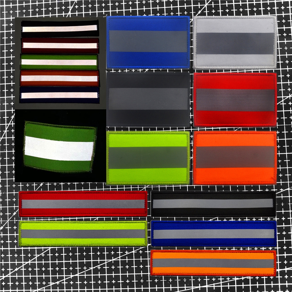 俄罗斯阿尔法FSB魔术贴徽章士气章DIY布贴反光条臂章夜跑安全标志