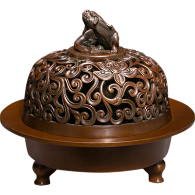 庆松堂铜炉名家作品手工复古