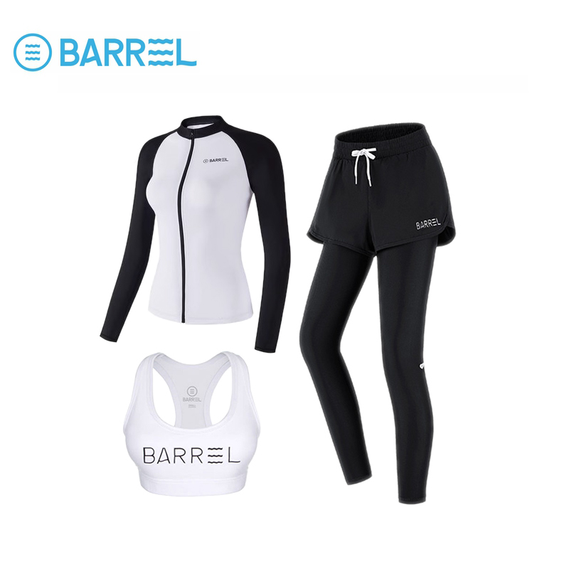 2022上衣潜水服女分体浮潜泳衣