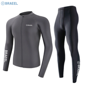 浮潜服 长裤 防晒泳衣男士 冲浪服分体速干潜水服紧身水母衣全身长袖