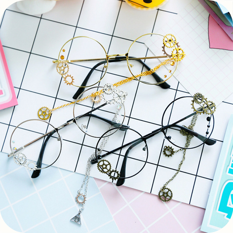 漫展蒸汽朋克眼鏡框lolita原宿風搞死系暗黑複古基佬JK動漫周邊在類目 ZIPPO/瑞士軍刀/眼鏡, 眼鏡架中 - 來自Buy2taobao.com提供專業的淘寶代購服務