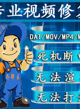 录屏断电mp4视频修复恢复数据