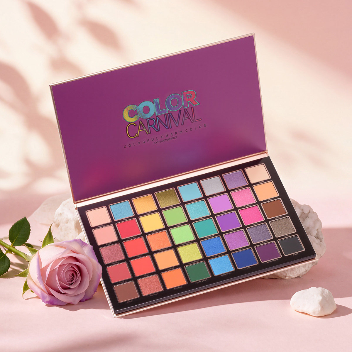 beautyglazed40色彩嘉年华眼影盘