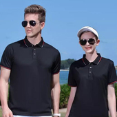 t恤订制工衣刺绣 印字短袖 夏季 工作服定制polo衫