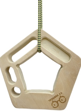 YY VERTICAL五角形多功能便携训练悬挂木质指力板家用户外