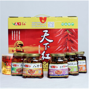 天下红辣椒酱微中辣香辣酱即食河北邯郸鸡泽特产自制开胃下饭礼盒