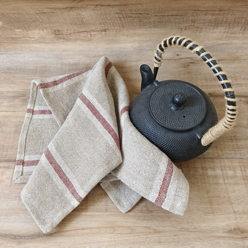 【悦己居】水洗厚亚麻西餐垫厨房擦手巾茶壶茶具垫子家电防尘盖巾,居家布艺,餐垫,淘宝优惠券,粉丝福利购,淘宝优惠卷