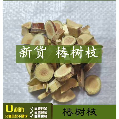 野生椿枝 椿树皮 臭椿 臭椿枝 椿树枝新鲜干品樗树茎售五枝汤包邮