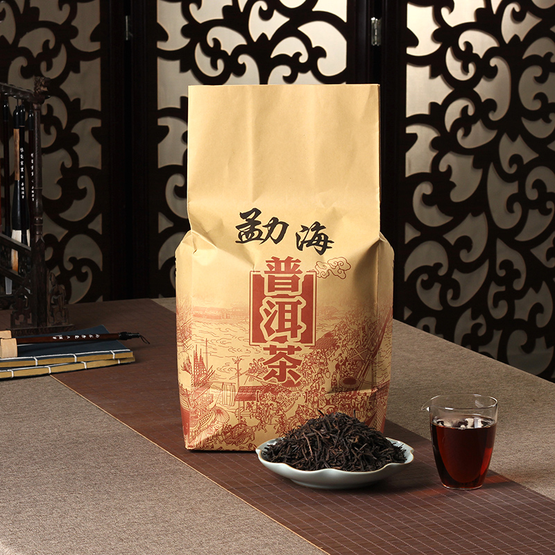 云南勐海熟茶梗2500g普洱熟茶梗