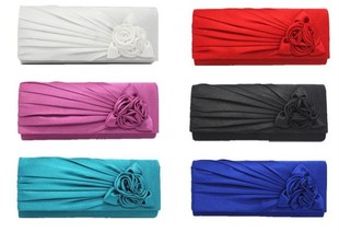 The bride hand bag rose flowers late outfit bag dinner