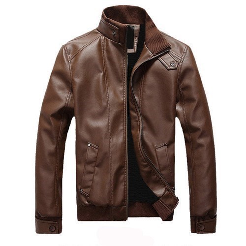 Man leather jacket men jackets winter coat男人皮衣夹克