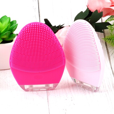 Sonic Facial Cleansing Brush Soft Silicone Face Cleanser