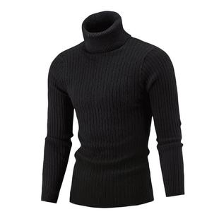 turtleneck warmth sweater pullover 毛衣 Men knitwear winter