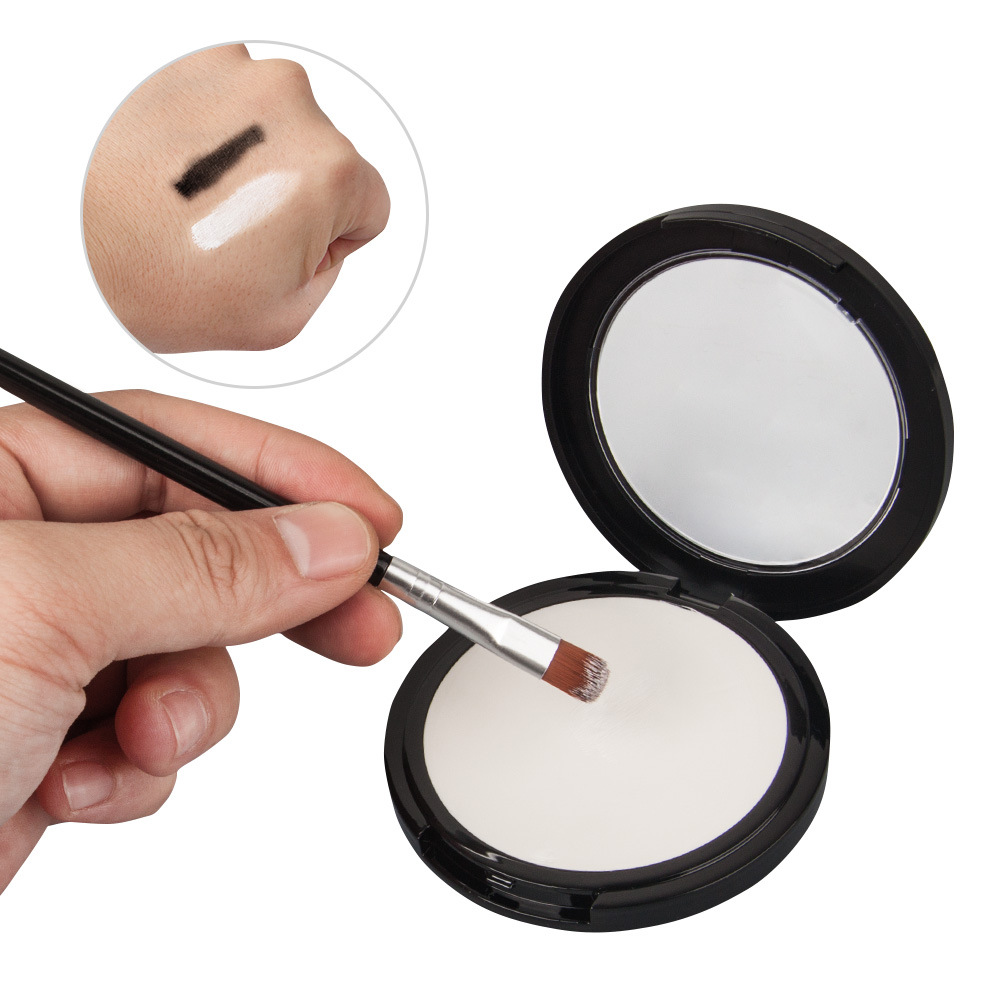 Blank in the Dark Black + White Oil Face Body Paint Set