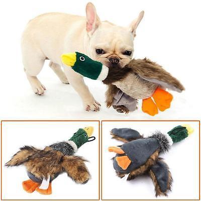 Dog Toy Play Pet Puppy Chew Plush Sound Toys野鸭子宠物声玩具