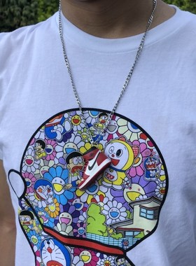 necklace jordan basketball shoes pendant personality creat