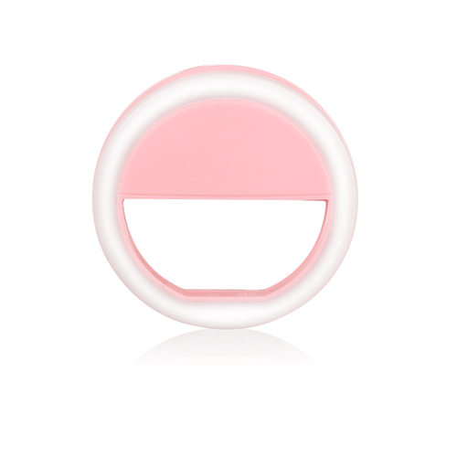 Universal Selfie LED Ring Flash Light Portable Mobile Phone